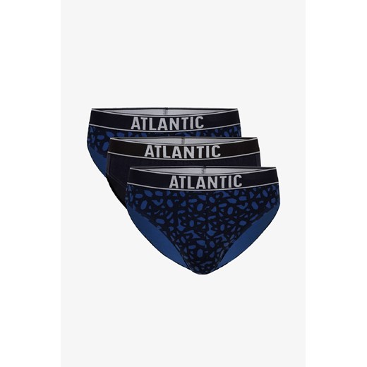 Atlantic slipki męskie dzianinowe 3-pak gładkie i ze wzorem ze sklepu 5.10.15 w kategorii Majtki męskie - zdjęcie 169686139