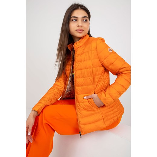 Pomarańczowa kurtka pikowana bez kaptura Daphne L 5.10.15