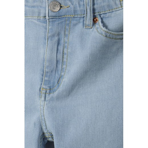 Jasnoniebieskie jeansy o kroju joggerów dla niemowlaka Minoti 92/98 wyprzedaż 5.10.15