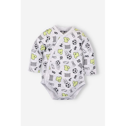 Body  niemowlęce z bawełny organicznej dla chłopca ze sklepu 5.10.15 w kategorii Body niemowlęce - zdjęcie 169689106