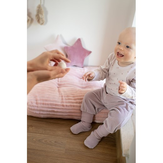 Różowe bawełniane body niemowlęce w serduszka Pinokio 86 5.10.15