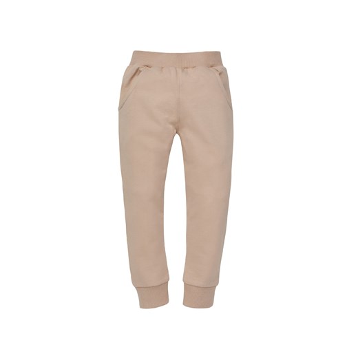 Bawełniane spodnie dziecięce unisex beżowe LOVELY DAY BEIGE ze sklepu 5.10.15 w kategorii Spodnie chłopięce - zdjęcie 169689459