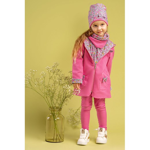 Komin dziewczęcy różowy Lea ze sklepu 5.10.15 w kategorii Szaliki dziecięce - zdjęcie 169689466