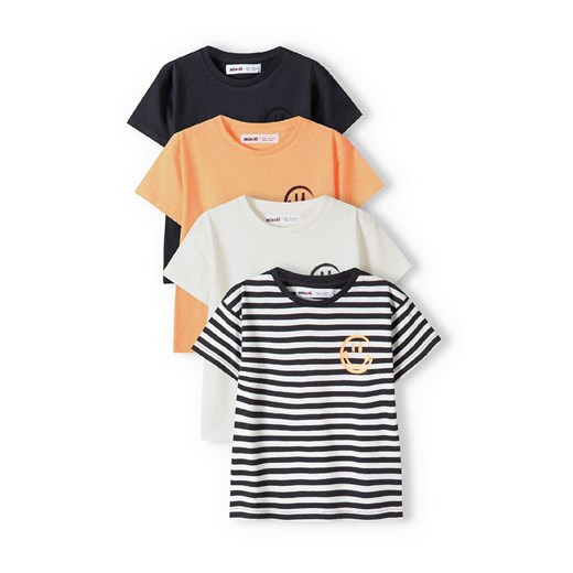 Bawełniany t-shirt dla niemowlaka 4-pak ze sklepu 5.10.15 w kategorii Koszulki niemowlęce - zdjęcie 169689728