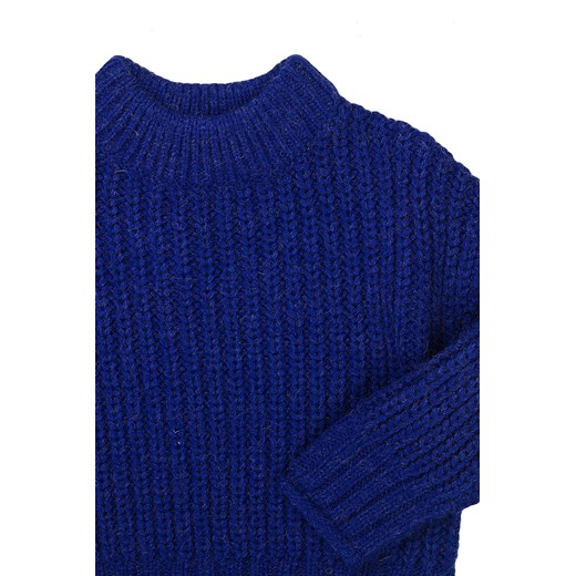 Niemowlęcy sweter nierozpinany z półgolfem - niebieski Minoti 92/98 promocja 5.10.15
