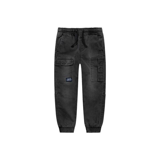 Szare spodnie chłopięce typu bojówki ze sklepu 5.10.15 w kategorii Spodnie i półśpiochy - zdjęcie 169689867