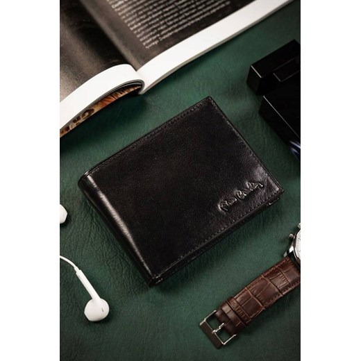Klasyczny, elegancki portfel męski ze skóry naturalnej — Pierre Cardin ze sklepu 5.10.15 w kategorii Portfele męskie - zdjęcie 169689988