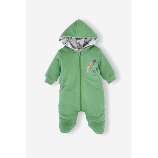 Kombinezon niemowlęcy z bawełny organicznej dla chłopca ze sklepu 5.10.15 w kategorii Kombinezony i kurtki - zdjęcie 169690388