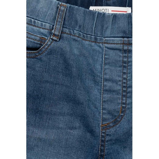 Jeansowe krótkie spodenki z elastyczną talią dla chłopca Minoti 116/122 wyprzedaż 5.10.15