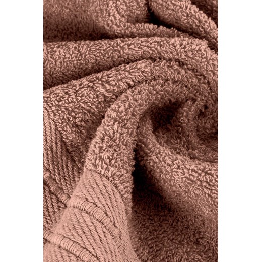 Ręcznik kaya (06) 70x140 cm pudrowy Eurofirany 70x140 5.10.15