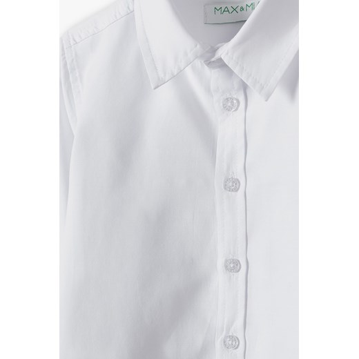 Biała koszula elagancka dla chłopca z długim rękawem 5.10.15. 98 5.10.15