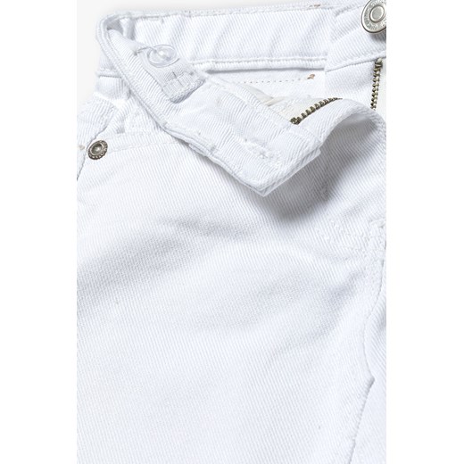 Biała spódniczka jeansowa krótka niemowlęca Minoti 80/86 5.10.15