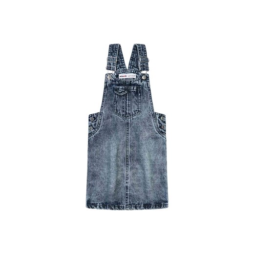 Jeansowa sukienka dziewczęca - ogrodniczka ze sklepu 5.10.15 w kategorii Spódnice dziewczęce - zdjęcie 169692336