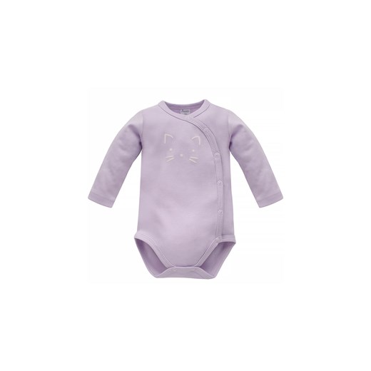 Body niemowlęce z długim rękawem fioletowe ze sklepu 5.10.15 w kategorii Body niemowlęce - zdjęcie 169692696