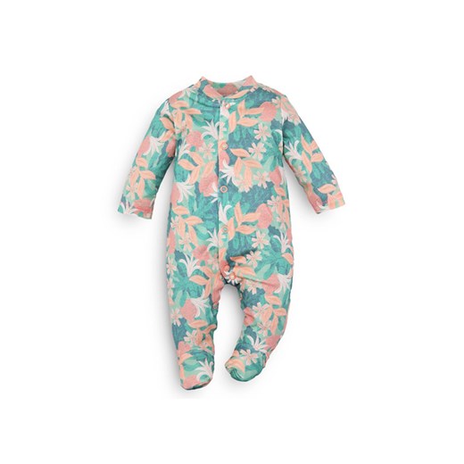 Pajac niemowlęcy z bawełny organicznej dla dziewczynki ze sklepu 5.10.15 w kategorii Pajacyki - zdjęcie 169692748