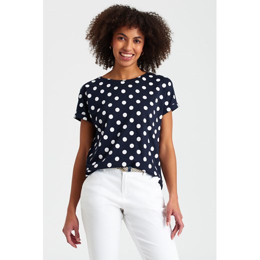 T-shirt damski w kropki ze sklepu 5.10.15 w kategorii Bluzki damskie - zdjęcie 169692989