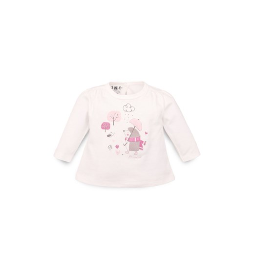 Bluzka niemowlęca z bawełny organicznej z nadrukiem ze sklepu 5.10.15 w kategorii Kaftaniki i bluzki - zdjęcie 169693117