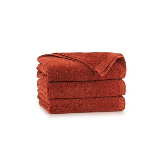 Ręcznik Toscana z bawełny egipskiej miedziany 30x50cm ze sklepu 5.10.15 w kategorii Ręczniki - zdjęcie 169693307