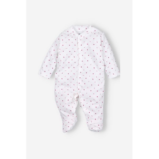 Pajac niemowlęcy z bawełny organicznej dla dziewczynki ze sklepu 5.10.15 w kategorii Pajacyki - zdjęcie 169693616