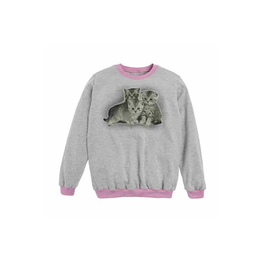 Dziewczęca piżama szaro-różowa kotki Tup Tup 140 okazyjna cena 5.10.15