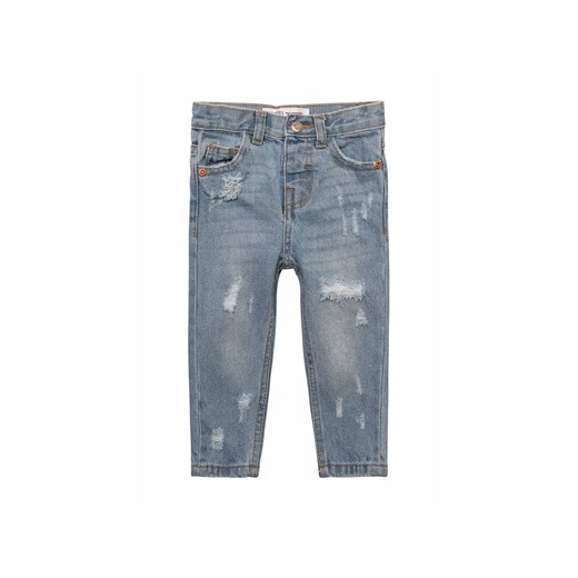 Jeansy dla dziewczynki jasne- mom jean ze sklepu 5.10.15 w kategorii Spodnie dziewczęce - zdjęcie 169694375