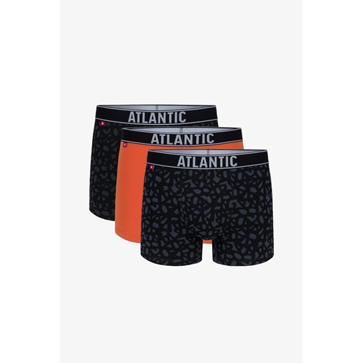Atlantic męskie bokserki 3-pak gładkie i ze wzorem ze sklepu 5.10.15 w kategorii Majtki męskie - zdjęcie 169694467