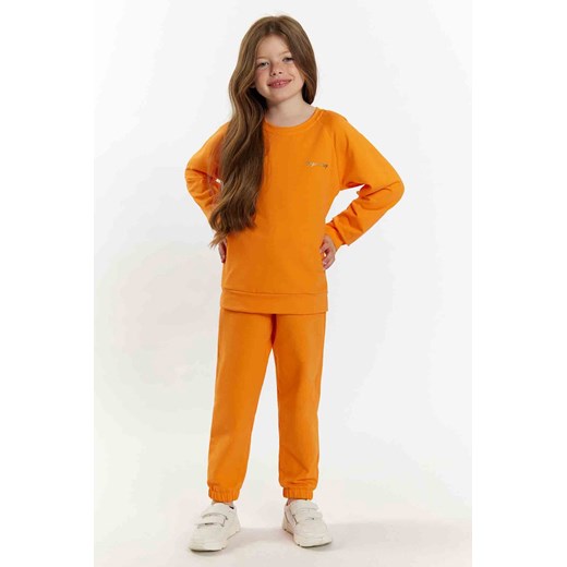 Komplet dresowy dziewczęcy pomarańczowy Tup Tup 146 5.10.15 promocja
