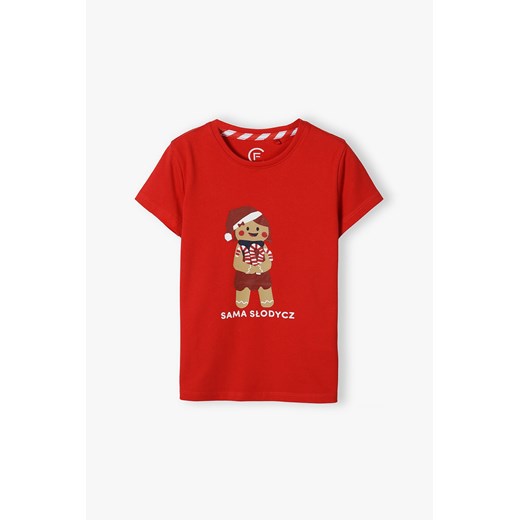 Bawełniany tshirt z nadrukiem "Sama słodycz" dla dziewczynki Family Concept By 5.10.15. 92 5.10.15