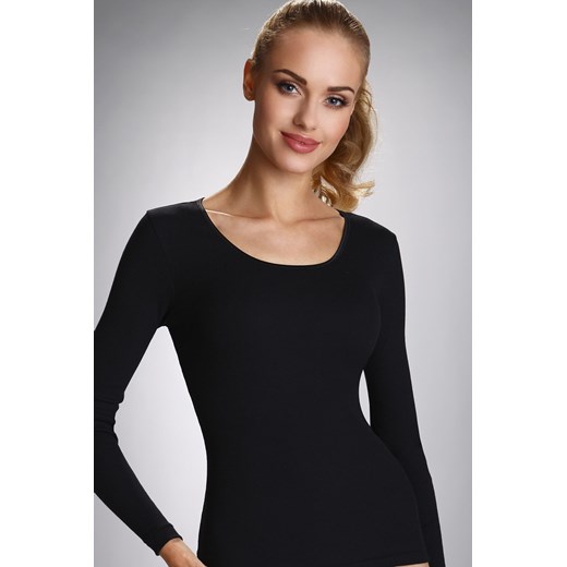 IRENE Bluzka z długim rękawem czarna ze sklepu 5.10.15 w kategorii Bluzki damskie - zdjęcie 169696746
