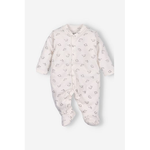 Pajac niemowlęcy z bawełny organicznej dla chłopca ze sklepu 5.10.15 w kategorii Pajacyki - zdjęcie 169696769