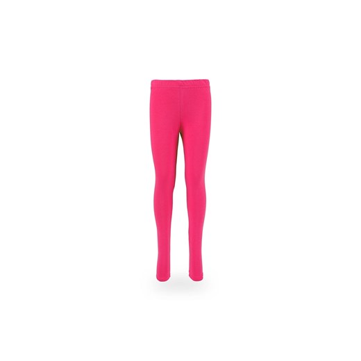 Dziewczęce legginsy basic różowe ze sklepu 5.10.15 w kategorii Spodnie dziewczęce - zdjęcie 169696775