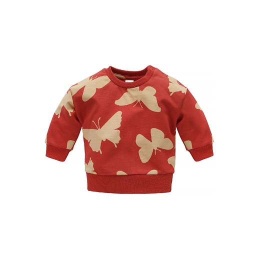 Bawełniana bluza dziewczęca Imagine czerwona ze sklepu 5.10.15 w kategorii Bluzy i swetry - zdjęcie 169696778