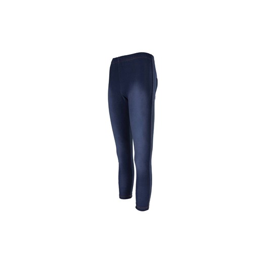 Dziewczęce legginsy granatowy jeans ze sklepu 5.10.15 w kategorii Spodnie dziewczęce - zdjęcie 169696878