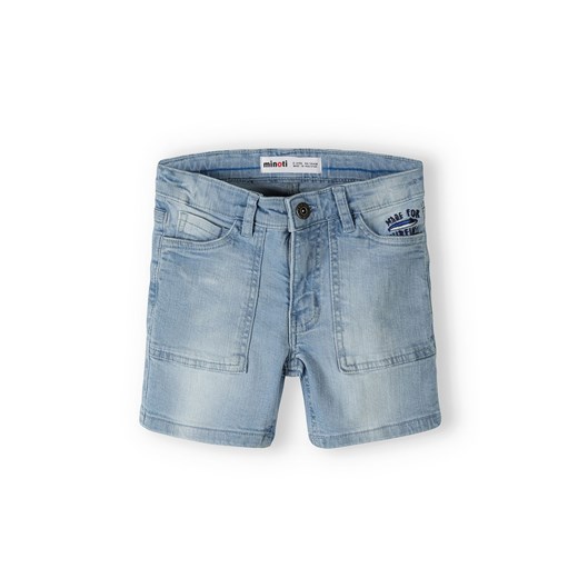 Jasnoniebieskie szorty jeansowe chłopięce Minoti 146/152 5.10.15