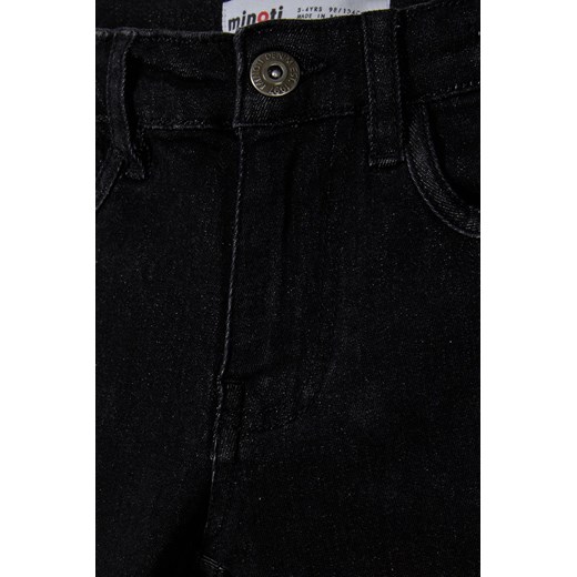 Czarne spodnie jeansowe dla chłopca Minoti Minoti 146/152 5.10.15