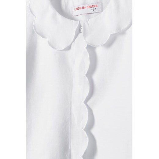 Biała elegancka koszula dla dziewczynki Lincoln & Sharks By 5.10.15. 134 5.10.15 okazyjna cena
