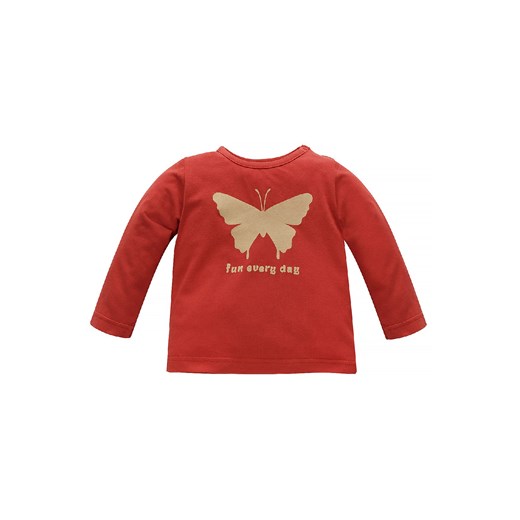 Bluzka z długim rękawem niemowlęca Imagine czerwona Pinokio 80 5.10.15