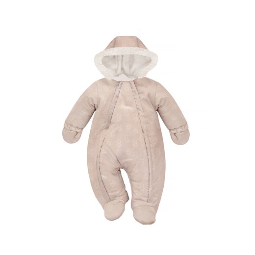 Kombinezon niemowlęcy zimowy beżowy ze sklepu 5.10.15 w kategorii Kombinezony i kurtki - zdjęcie 169698479