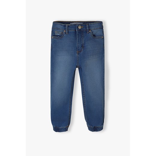 Spodnie jeansowe typu joggery dziewczęce ze sklepu 5.10.15 w kategorii Spodnie dziewczęce - zdjęcie 169698687