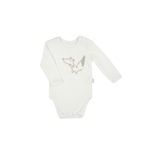 Body bawełniane z długim rękawem Fox Club ze sklepu 5.10.15 w kategorii Body niemowlęce - zdjęcie 169698895