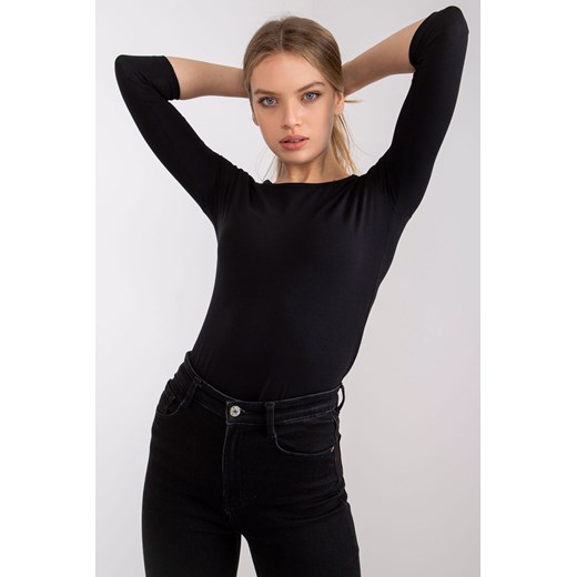 Czarna damska bluzka basic Mona ze sklepu 5.10.15 w kategorii Bluzki damskie - zdjęcie 169699135