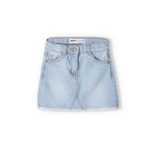 Jeansowa spódniczka krótka jasnoniebieska dla niemowlaka ze sklepu 5.10.15 w kategorii Spódnice - zdjęcie 169699165