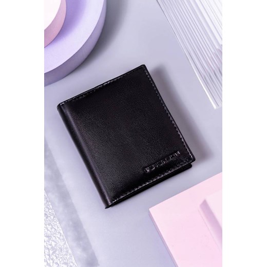 Mały, skórzany portfel damski bez zapięcia ze sklepu 5.10.15 w kategorii Portfele damskie - zdjęcie 169699618