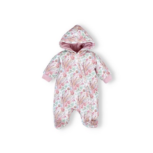 Kombinezon niemowlęcy z bawełny organicznej dla dziewczynki ze sklepu 5.10.15 w kategorii Kombinezony i kurtki - zdjęcie 169699928