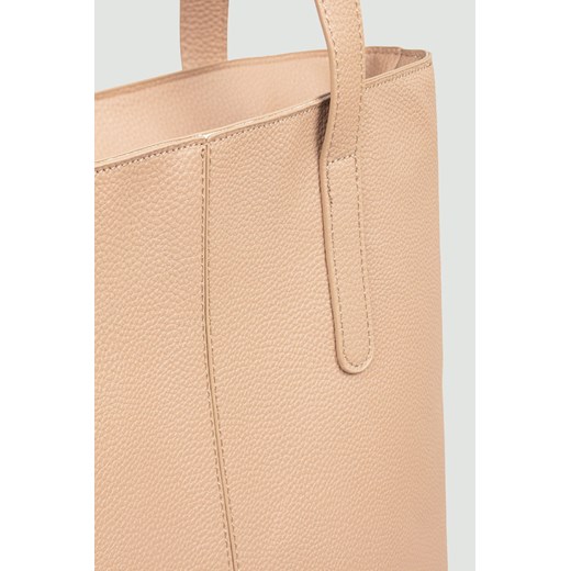 Greenpoint torebka damska typu shopper beżowa Greenpoint one size wyprzedaż 5.10.15