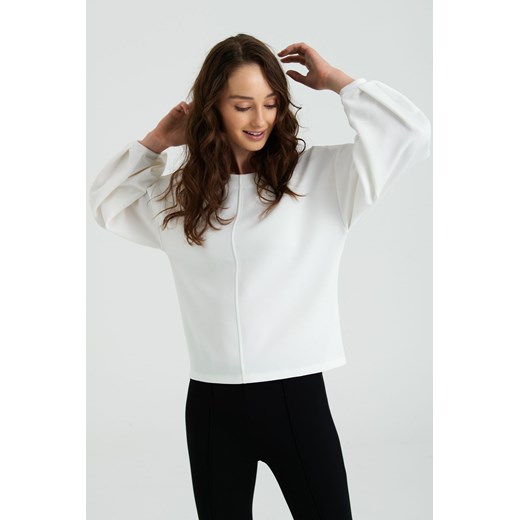 Bluza damska nierozpinana biała ze sklepu 5.10.15 w kategorii Bluzy damskie - zdjęcie 169700046