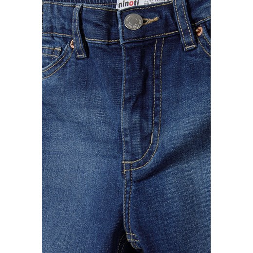 Niemowlęce jeansy o kroju joggerów z mankietami u dołu Minoti 86/92 5.10.15 promocyjna cena