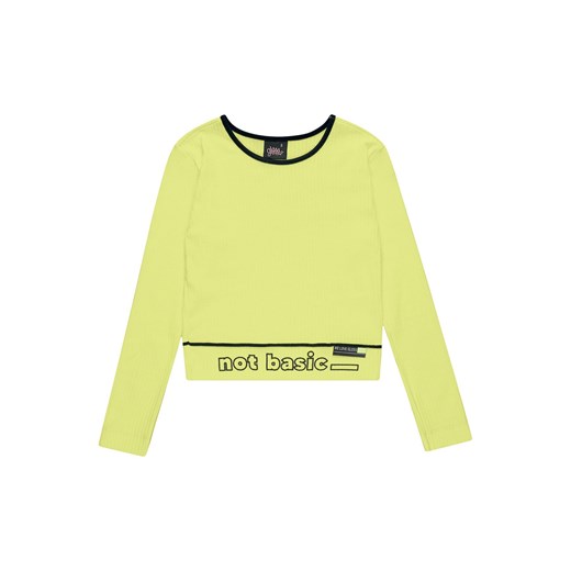 Żółta bluzka dla dziewczynki ze sklepu 5.10.15 w kategorii Bluzki dziewczęce - zdjęcie 169700758