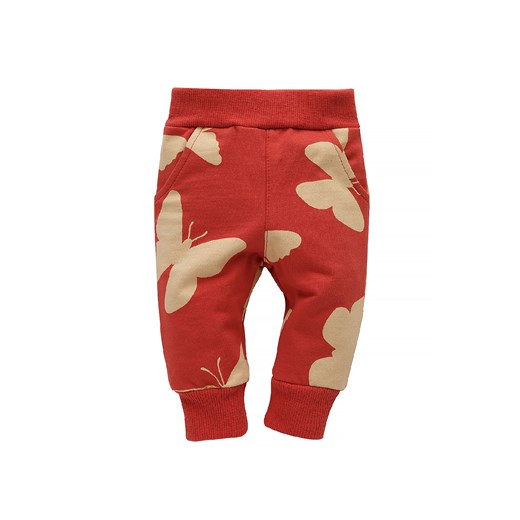 Bawełniane spodnie dziewczęce Imagine czerwone ze sklepu 5.10.15 w kategorii Spodnie i półśpiochy - zdjęcie 169701116
