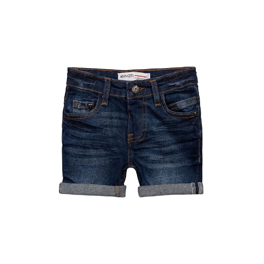 Jeansowe szorty basic dla chłopca Minoti 116/122 5.10.15 okazja